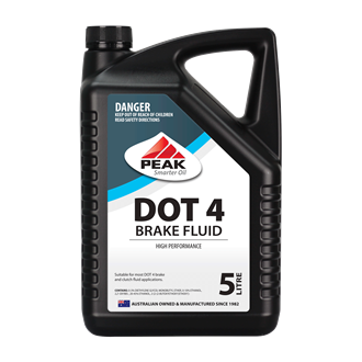 PEAK DOT 4 BRAKE FLUID (CLR)
