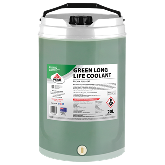 PEAK GREEN LONG LIFE COOLANT PREMIX 50% - OAT